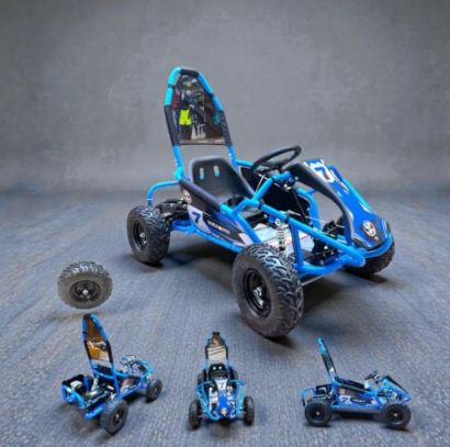 صورة سيارة 4 كفرات سفاري حجم وسط للطرق الوعرة 48 فولت